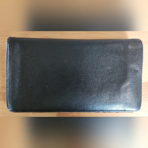 Vintage CHANEL Sevruga Caviar CC Yen  Wallet - Picture 3 of 15